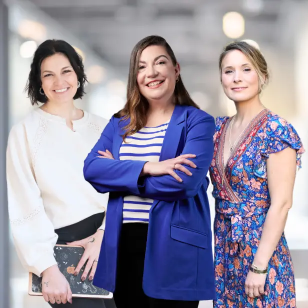 Nancy Richard, Delphine Pirlet et Cynthia J. Brunelle